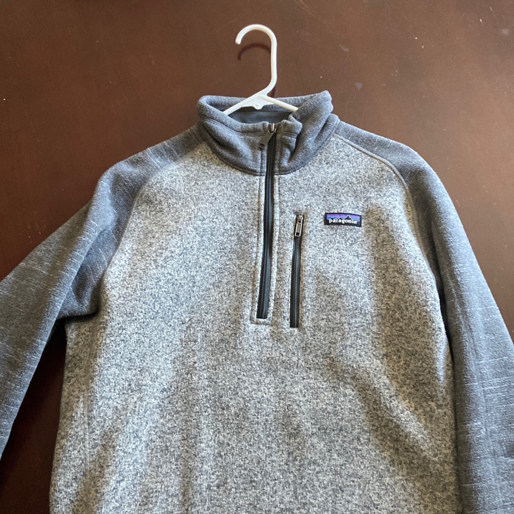 Patagonia grey mens better sweater M